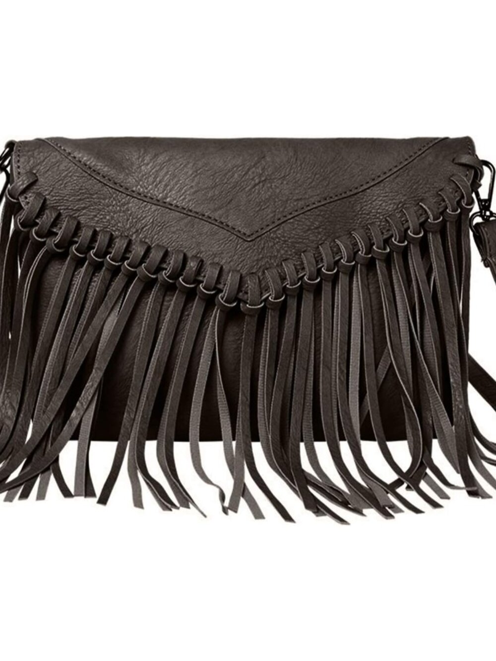 Women Fringe Hobo Purse Vintage Tassel Shoulder Bag Black Tassel Handbags